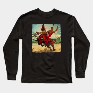 BASKETBALLART - PIPEN BULLS Long Sleeve T-Shirt